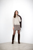 Maglia dolcevita in pura lana FRIENDLY SWEATER