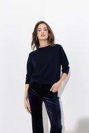 Cashmere wool box sweater